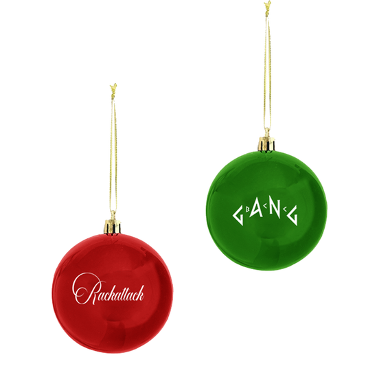 Bundle Christmas Ornament "BCC GANG" Duo Pack (Red & Green)