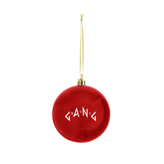 Christmas Ornament "BCC GANG" Red (8cm)