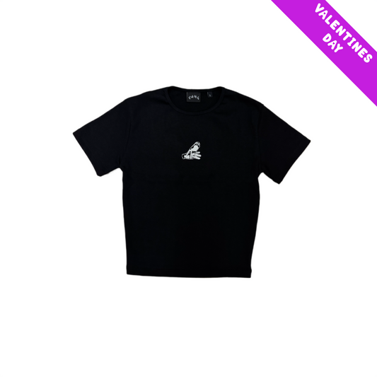 Crop Top "Bcc Gang Lady" Black